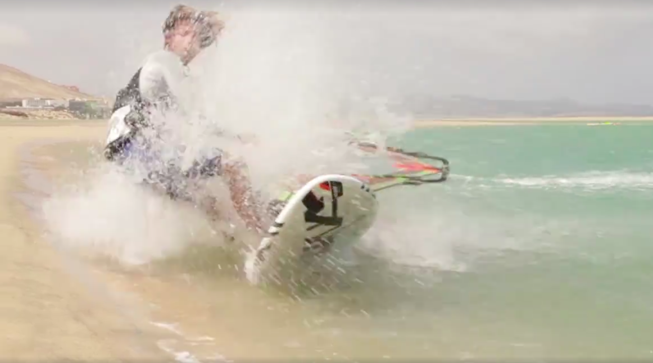 Crash Section – Loïck Spicher – Windsurfing.TV