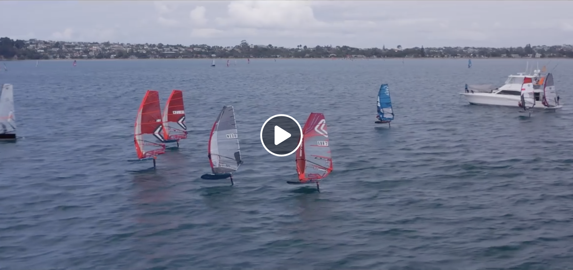 This is WIndfoil racing 2024 Olympics? Windsurfing.TV